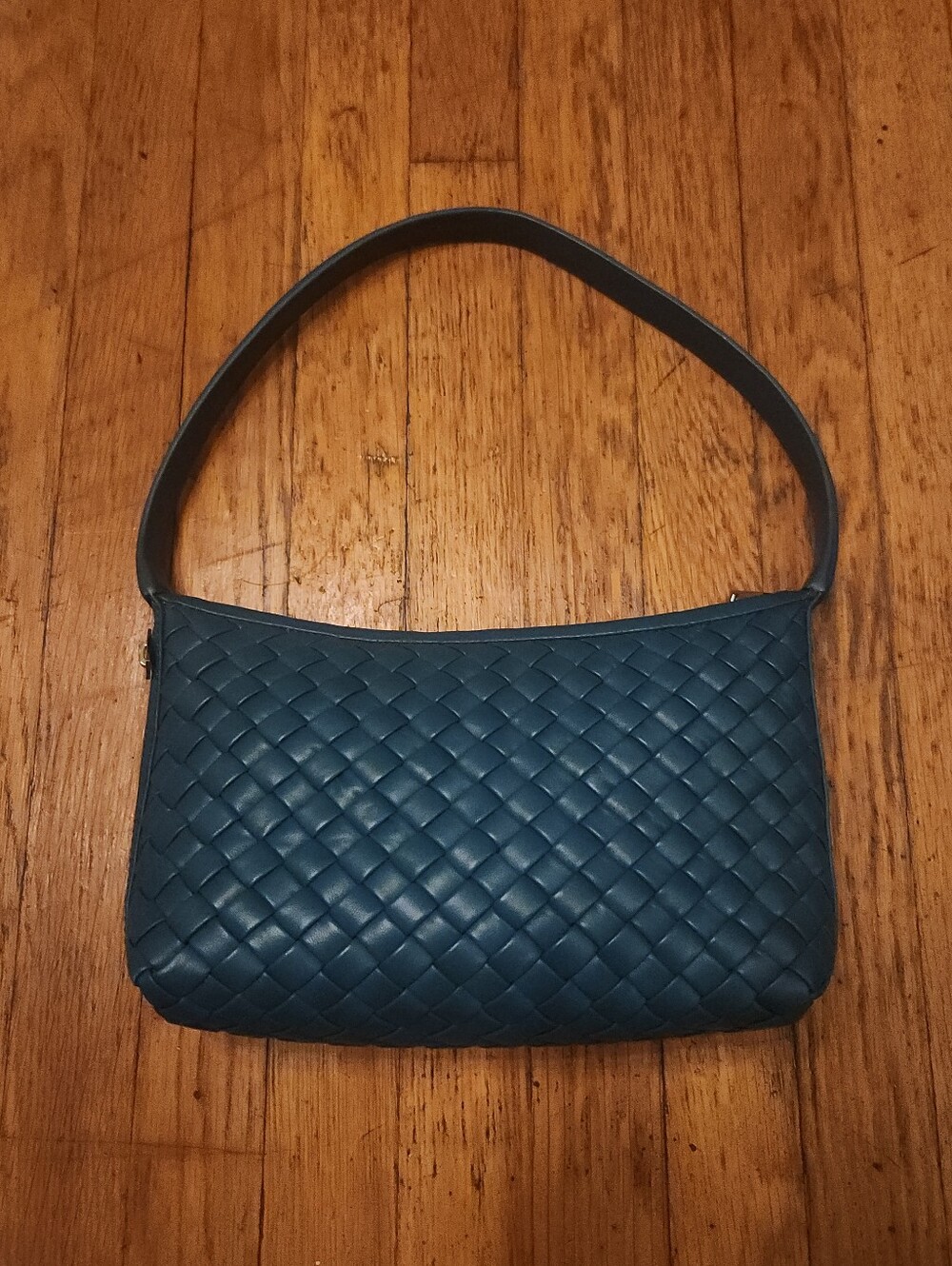 WALTER BAKER Genuine Leather Hazel Shoulder Bag, Teal NEW NWT - Picture 2 of 6